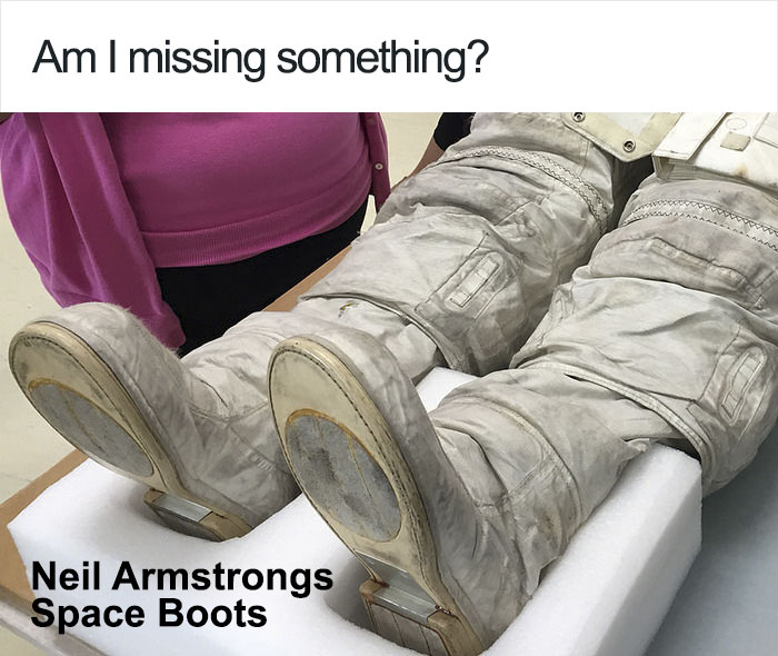 Someone Notices First Steps On The Moon Don't Match Neil Armstrong’s Boots, Gets Destroyed With Facts Someone Notices First Steps On The Moon Don't Match Neil Armstrong’s Boots, Gets Destroyed With Facts