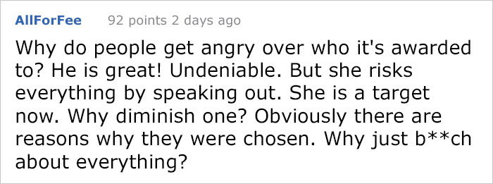 This Year's Nobel Peace Prize Was Split Between Two Winners But People Are Questioning This Choice This Year's Nobel Peace Prize Was Split Between Two Winners But People Are Questioning This Choice