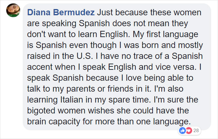 Racist Woman Attacks Two People For Speaking Spanish In Grocery Store, Gets What She Deserves Racist Woman Attacks Two People For Speaking Spanish In Grocery Store, Gets What She Deserves