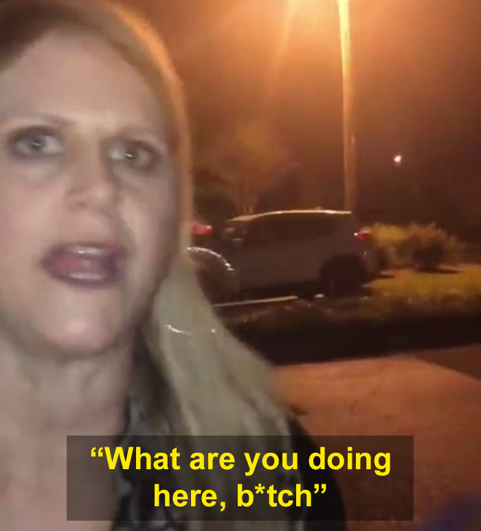 Racist White Woman Harasses Black Women Outside Their Own Home, So Internet Makes Her Pay For It Racist White Woman Harasses Black Women Outside Their Own Home, So Internet Makes Her Pay For It