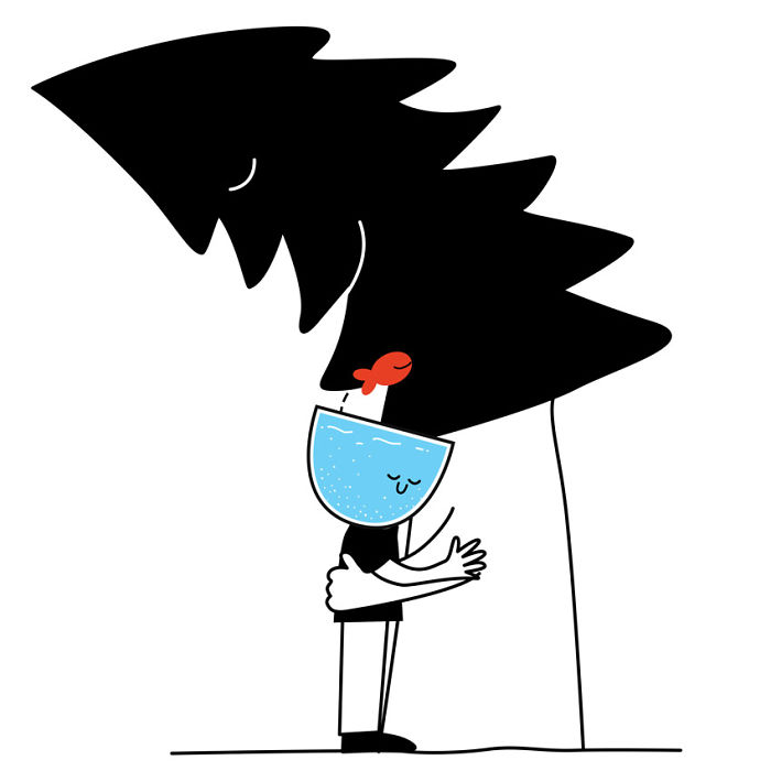 I Illustrate How We Are All Looking For Connection And Communication