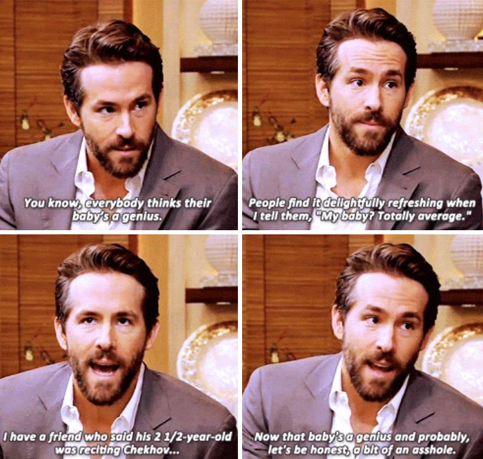 He Remained Charming Even When He's Insulting Infants