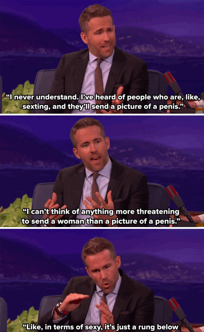 His Opinion On Dick Pics