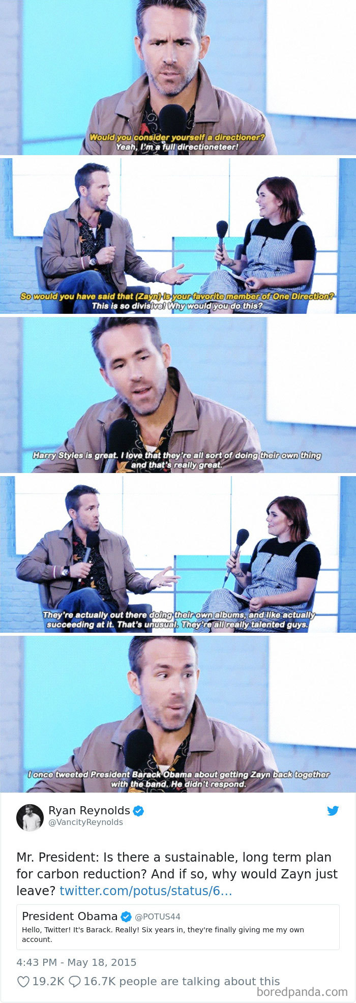 The Time He Fan-Boyed Over One Direction Just Like The Rest Of Us