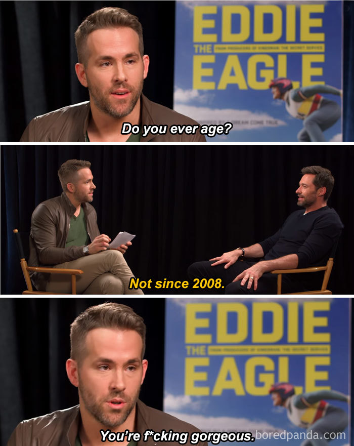 His Bromance With Hugh Jackman 