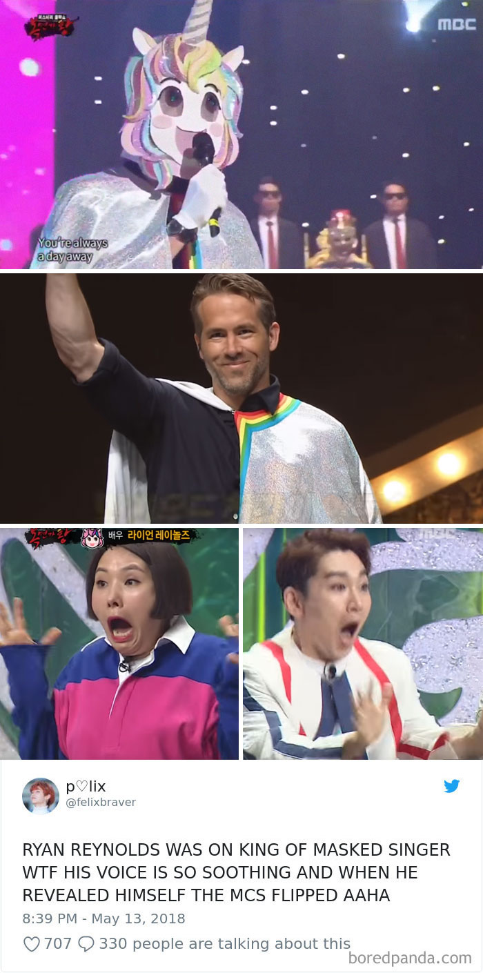 That Time He Was On King Of Masked Singer