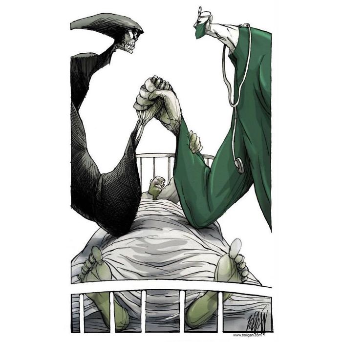 Duel In The Hospital