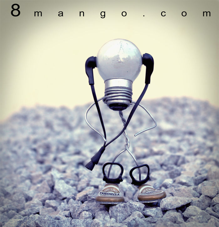 Junk-Art Created With Discarded Junk Parts