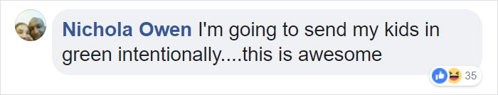 Girl Dresses Up In Green For School Picture Day And The Results Make Mom Laugh Hysterically Girl Dresses Up In Green For School Picture Day And The Results Make Mom Laugh Hysterically