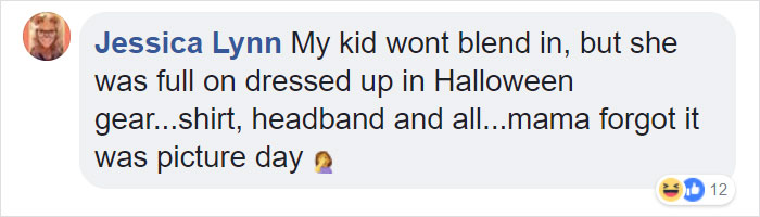 Girl Dresses Up In Green For School Picture Day And The Results Make Mom Laugh Hysterically Girl Dresses Up In Green For School Picture Day And The Results Make Mom Laugh Hysterically