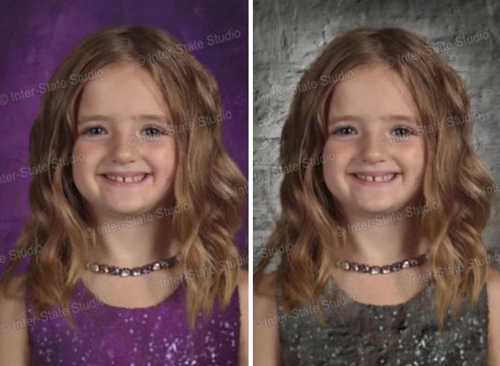 Girl Dresses Up In Green For School Picture Day And The Results Make Mom Laugh Hysterically Girl Dresses Up In Green For School Picture Day And The Results Make Mom Laugh Hysterically