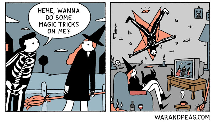 7 Hilariously Inappropriate Comics About A Slutty Witch