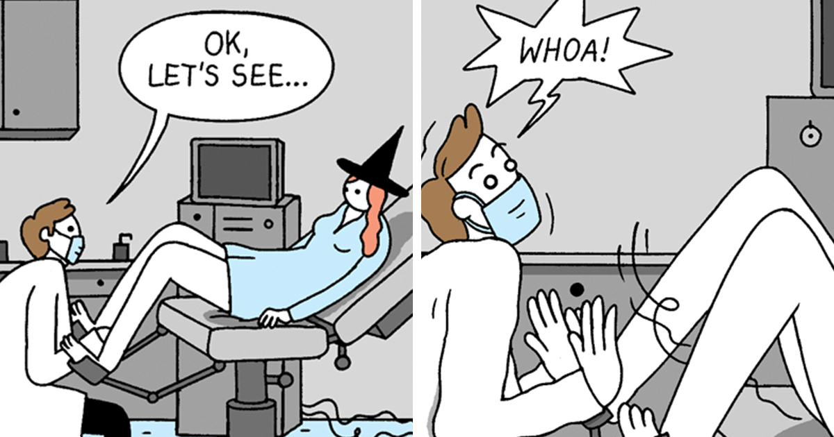 7 Hilariously Inappropriate Comics About A Slutty Witch.