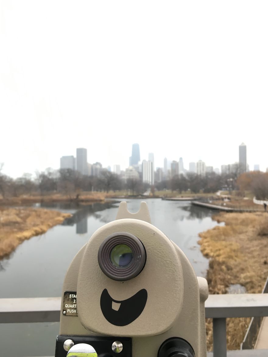 I Transform Public Objects Into Characters With Custom Designed Stickers