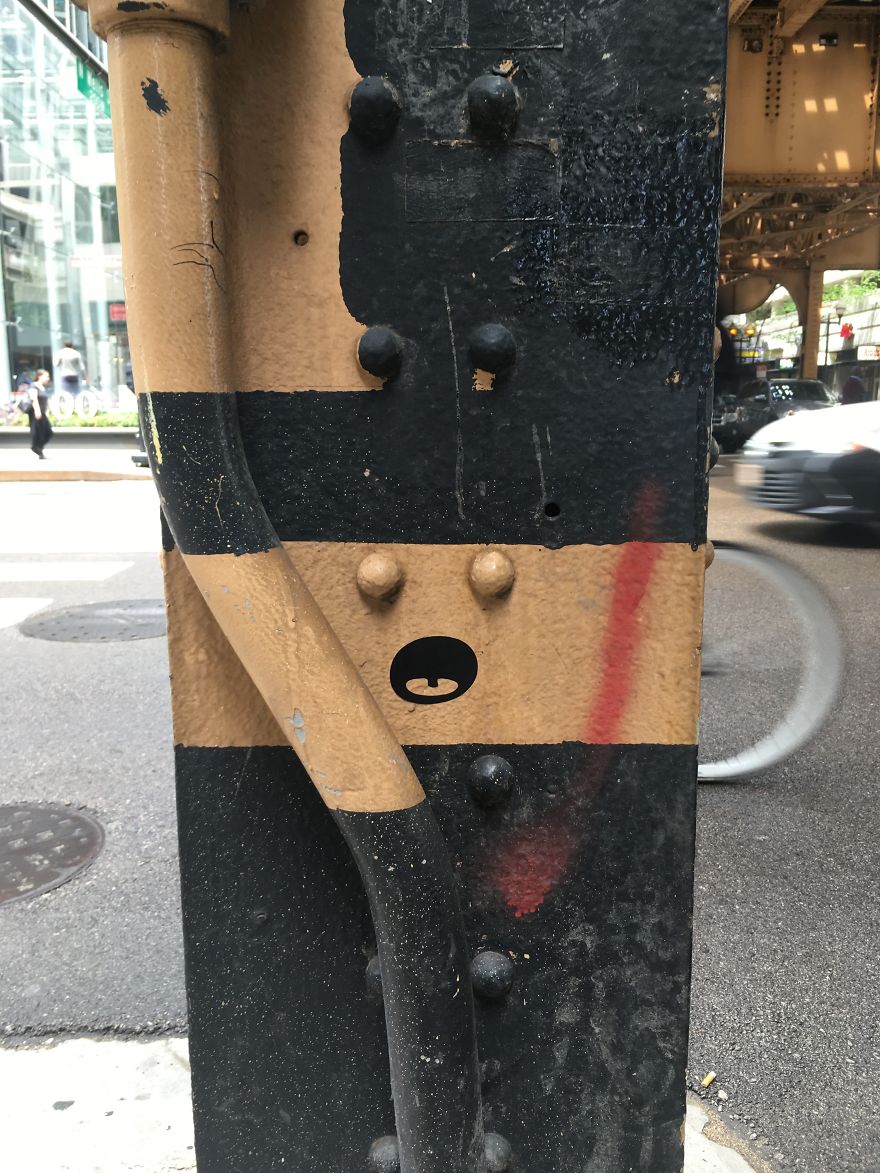 I Transform Public Objects Into Characters With Custom Designed Stickers