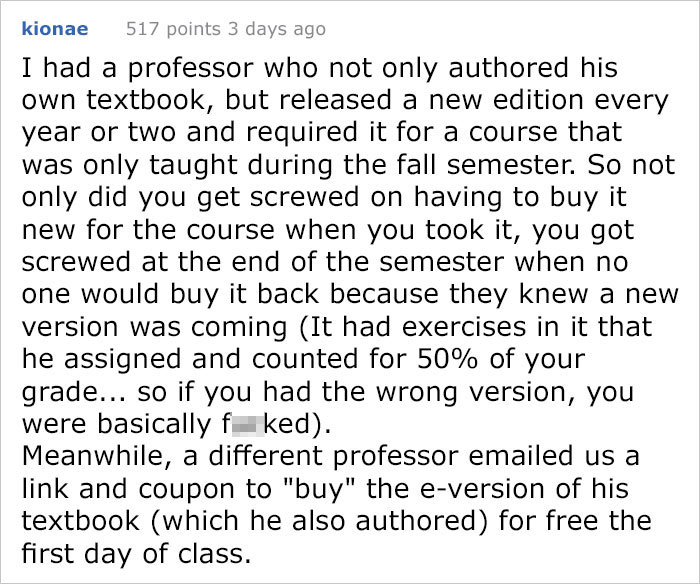 Professor Sick Of Textbook Publishers Charging Students Hundreds Of Dollars, Finds A Genius Loophole Professor Sick Of Textbook Publishers Charging Students Hundreds Of Dollars, Finds A Genius Loophole
