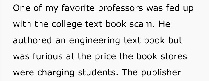 Professor Sick Of Textbook Publishers Charging Students Hundreds Of Dollars, Finds A Genius Loophole
