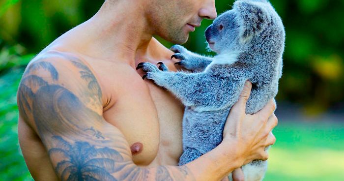 Australian Firefighters Pose With Animals For 2019 Charity Calendar, And The Photos Are So Hot It May Start Fires