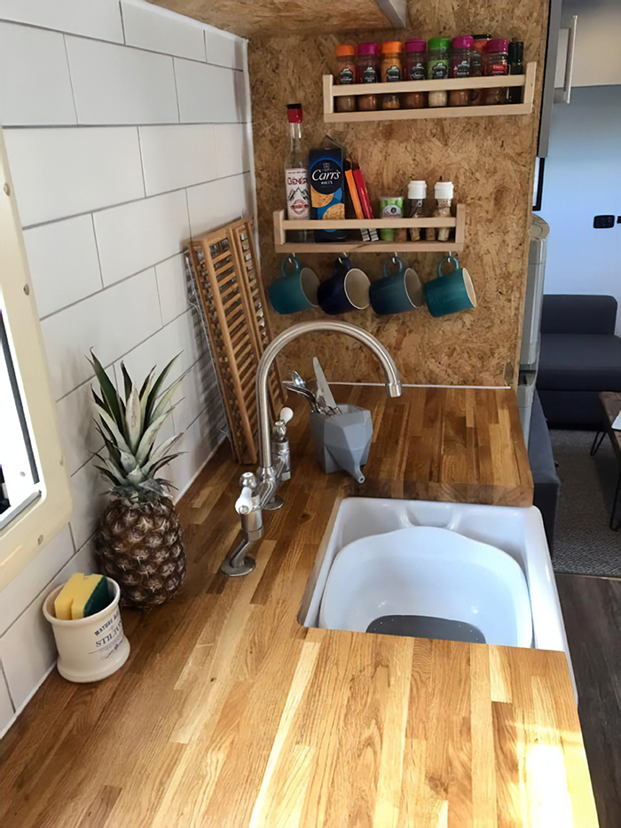 Couple Spends $25,000 To Convert Old Truck Into Mobile Home And It Looks Better Than Most Apartments