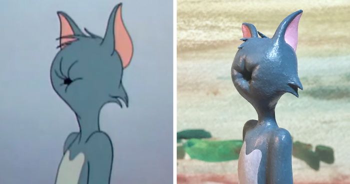 Japanese Artist Turns Tom’s Most Unfortunate Moments Into Sculptures, And The Result Is Hilarious