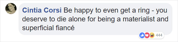 Woman Humiliates Her Fiancé After Finding Out How Much Her Ring Cost