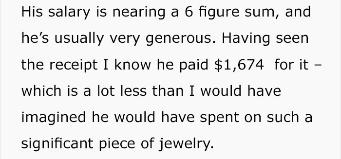 Woman Humiliates Her Fiancé After Finding Out How Much Her Ring Cost