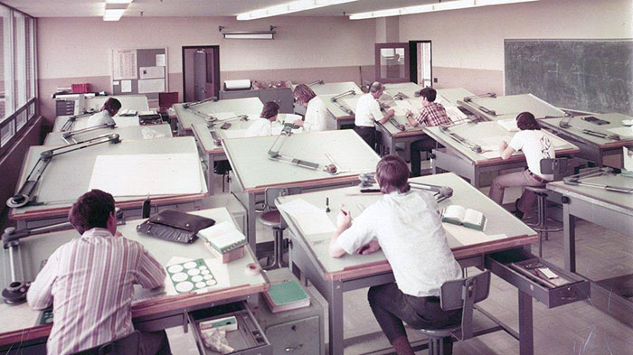 19 Amazing Vintage Photos That Show How People Worked Before AutoCAD 19 Amazing Vintage Photos That Show How People Worked Before AutoCAD