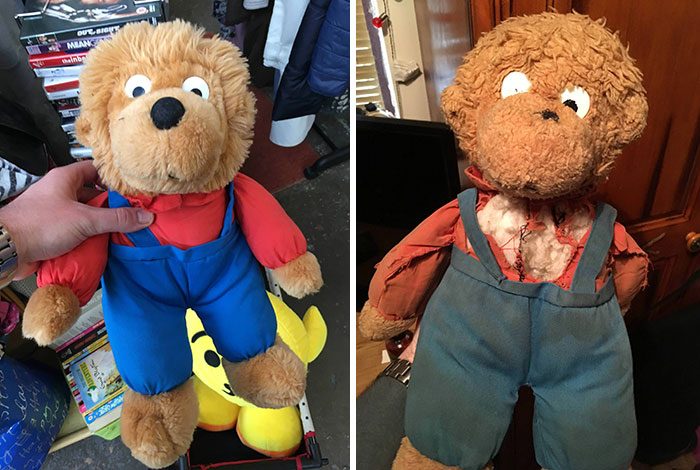 I Found A Brand New Version Of My Childhood Teddy Bear At A Flea Market