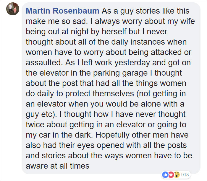 Woman's Twitter Thread Explains Why Many Women Fear Men