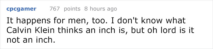 Woman Posts Pics Of Her Wearing Different Pant Sizes To Show What's Wrong With Fashion Industry