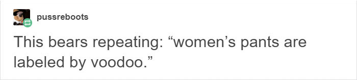 Woman Posts Pics Of Her Wearing Different Pant Sizes To Show What's Wrong With Fashion Industry Woman Posts Pics Of Her Wearing Different Pant Sizes To Show What's Wrong With Fashion Industry