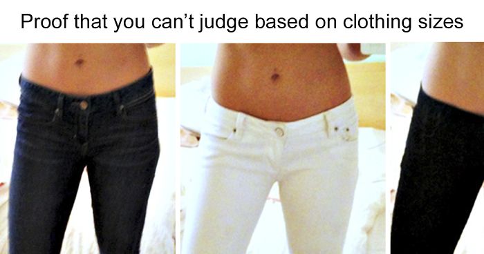 Woman Posts Pics Of Her Wearing Different Pant Sizes To Show What’s Wrong With Fashion Industry