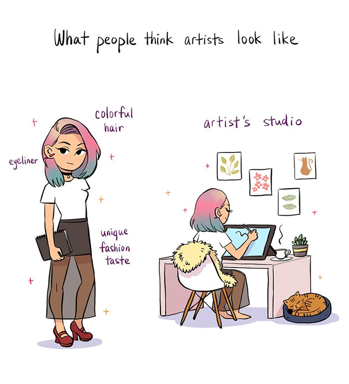 Artist Illustrates Her Relationship With 'IT Guy' In 13 Adorable Comics