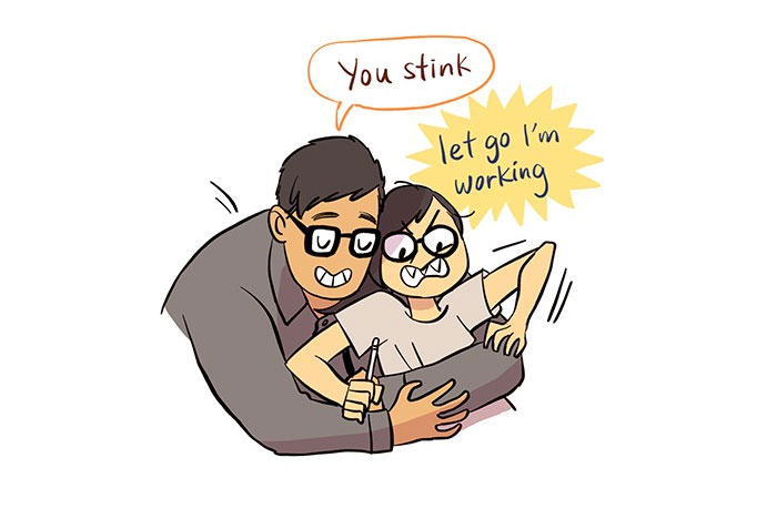 Artist Illustrates Her Relationship With 'IT Guy' In 13 Adorable Comics Artist Illustrates Her Relationship With 'IT Guy' In 13 Adorable Comics