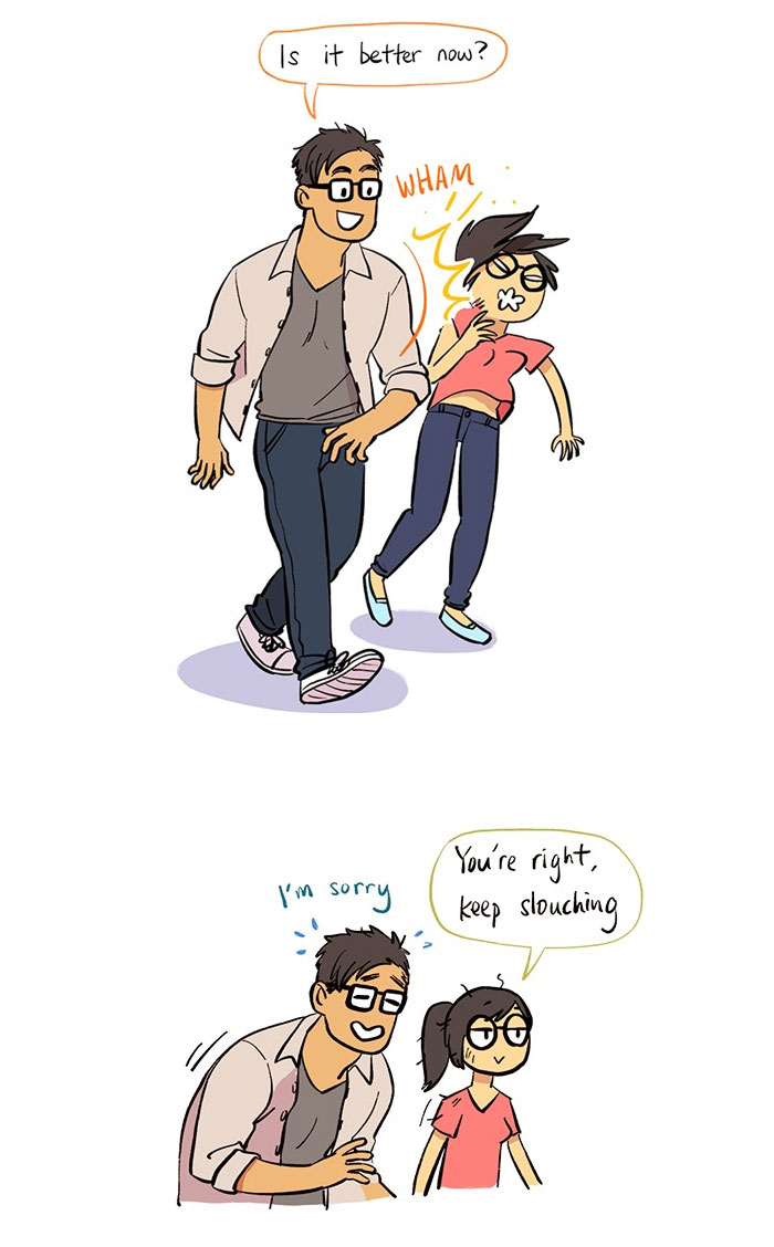 Artist Illustrates Her Relationship With 'IT Guy' In 13 Adorable Comics