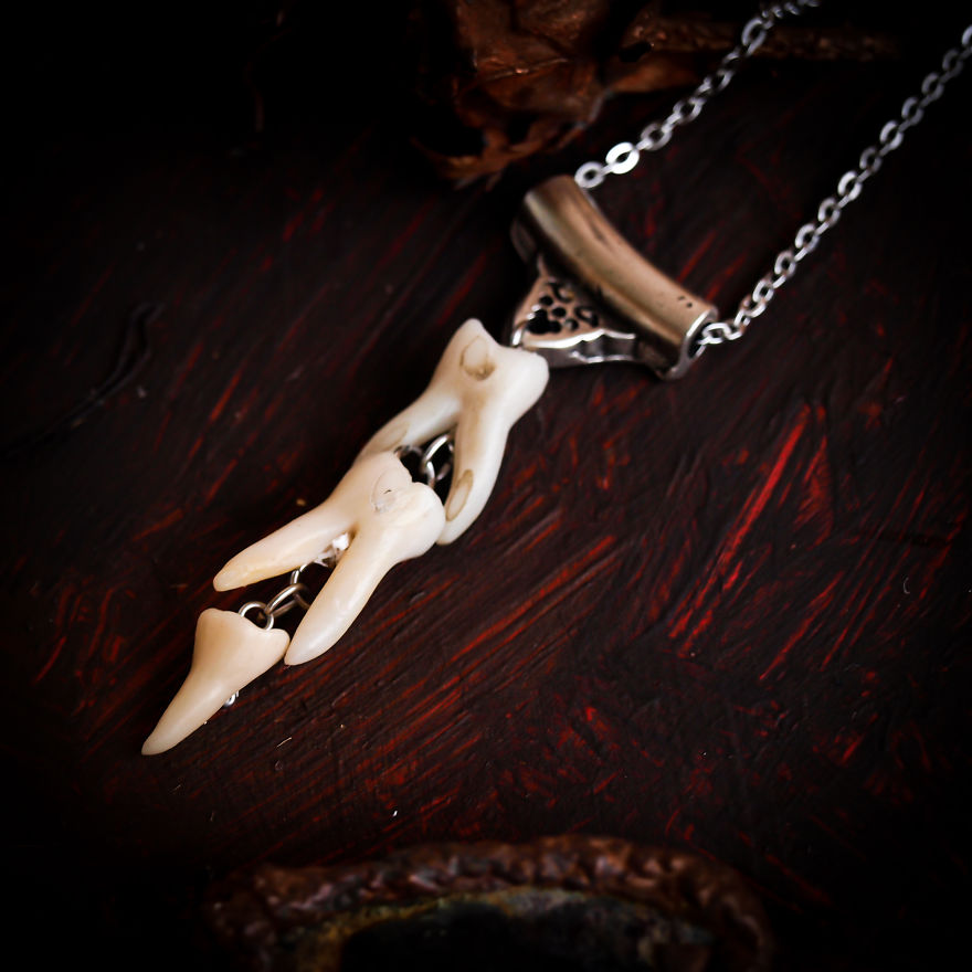 I Create Jewelry, Which Is Looks Like It Was Made Of Real Human Parts.