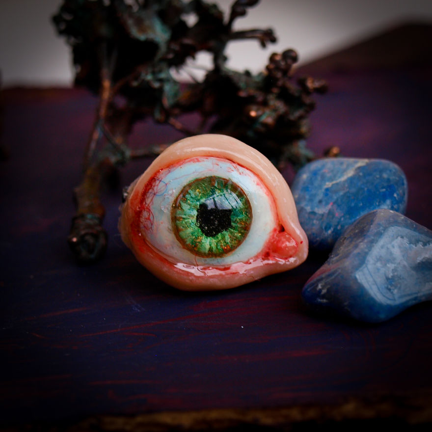 I Create Jewelry, Which Is Looks Like It Was Made Of Real Human Parts.