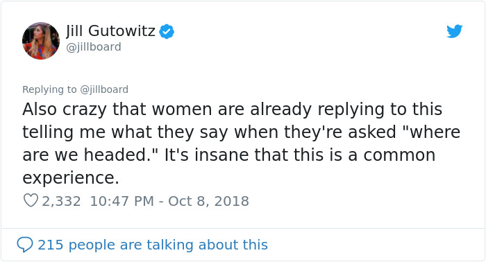 Woman Says That Situations Normal For Men Can Be Dangerous For Women, Sparks A Debate Woman Says That Situations Normal For Men Can Be Dangerous For Women, Sparks A Debate