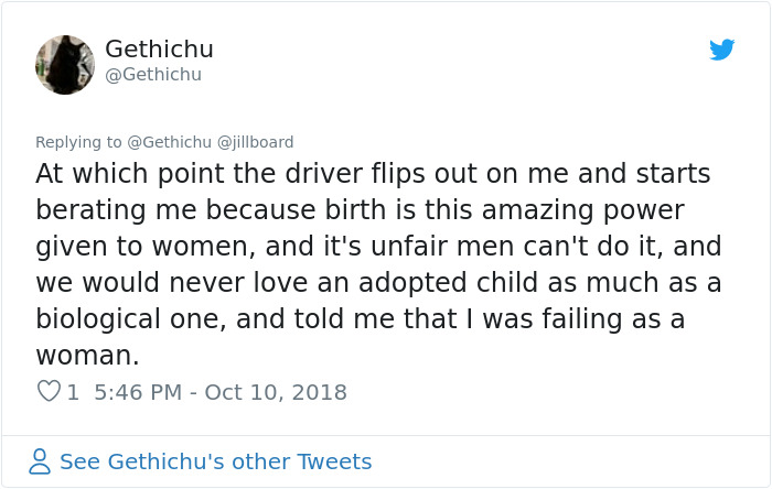 Woman Says That Situations Normal For Men Can Be Dangerous For Women, Sparks A Debate Woman Says That Situations Normal For Men Can Be Dangerous For Women, Sparks A Debate