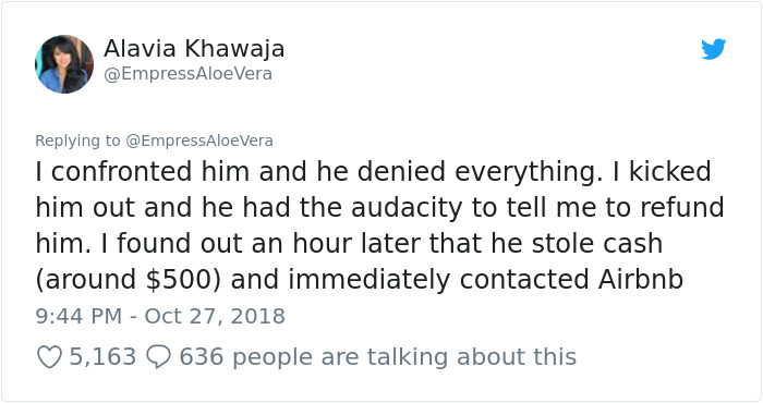 Woman Shares Her Terrible Experience As An Airbnb Host, And It Shows How Dangerous It Can Be Woman Shares Her Terrible Experience As An Airbnb Host, And It Shows How Dangerous It Can Be