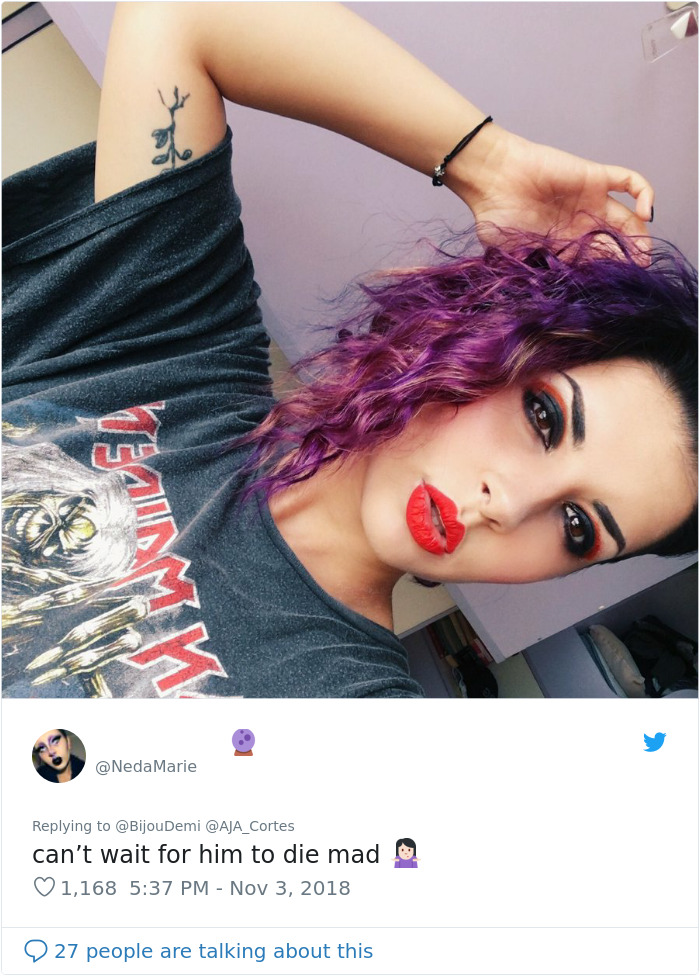 This Woman Had The Best Comeback Ever To A Man Who Said To Stay Away From Women With Dyed Hair