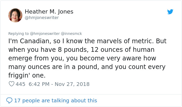 30-Year-Old Just Discovered How Ridiculous The Imperial System Is, Can't Believe Not Everyone Is Using The Metric System 30-Year-Old Just Discovered How Ridiculous The Imperial System Is, Can't Believe Not Everyone Is Using The Metric System