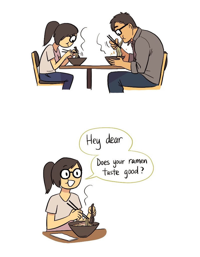 Artist Illustrates Her Relationship With 'IT Guy' In 13 Adorable Comics Artist Illustrates Her Relationship With 'IT Guy' In 13 Adorable Comics