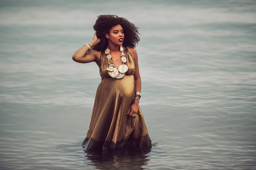 Maternity Pictures Inspired By A Fusion Of African Cultures