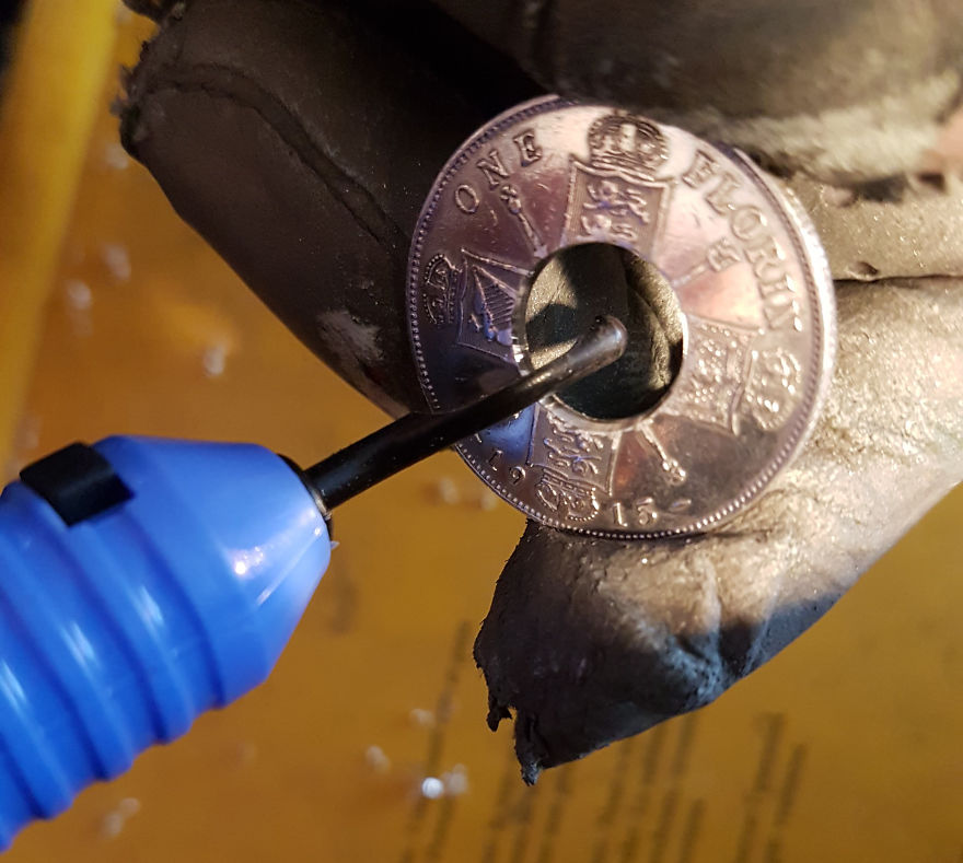 I Make Rings From Coins. Here's How I Do It.