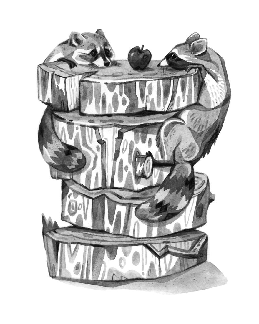 Pen And Ink Drawings For David Attenborough