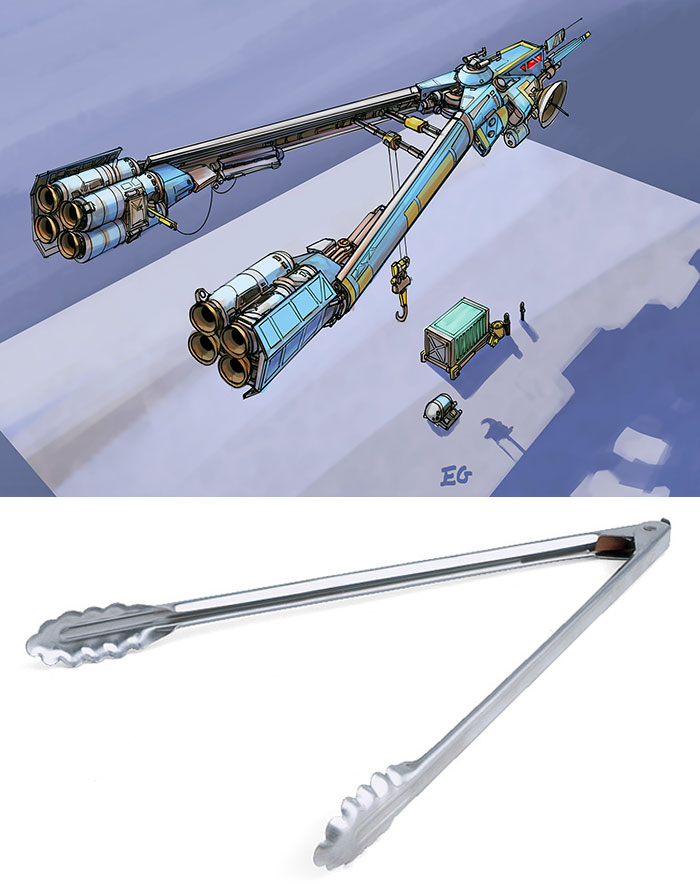 Artist Turns Everyday Objects Into Spaceship Designs, And The Result Is Out Of This World (11 Pics) Artist Turns Everyday Objects Into Spaceship Designs, And The Result Is Out Of This World (11 Pics)