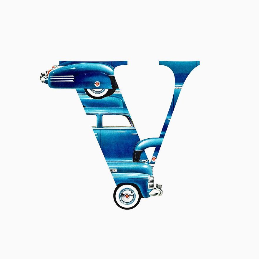 I Started Drawing Alphabet Letters To Overcome My Creative Struggles