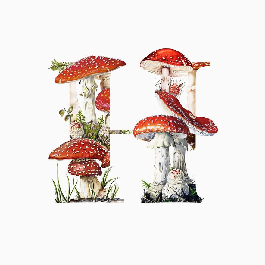 I Started Drawing Alphabet Letters To Overcome My Creative Struggles