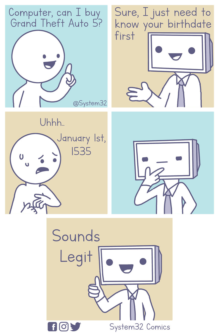 What Happens If You Let A Computer Draw Comics? (6 Comics)